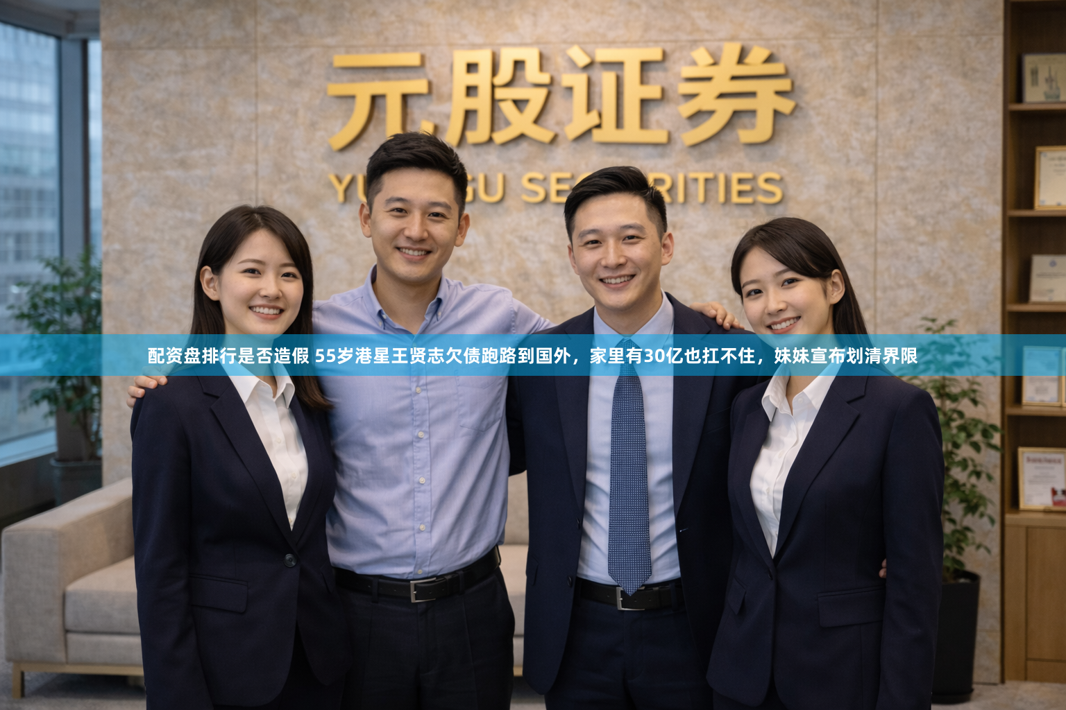 配资盘排行是否造假 55岁港星王贤志欠债跑路到国外，家里有30亿也扛不住，妹妹宣布划清界限